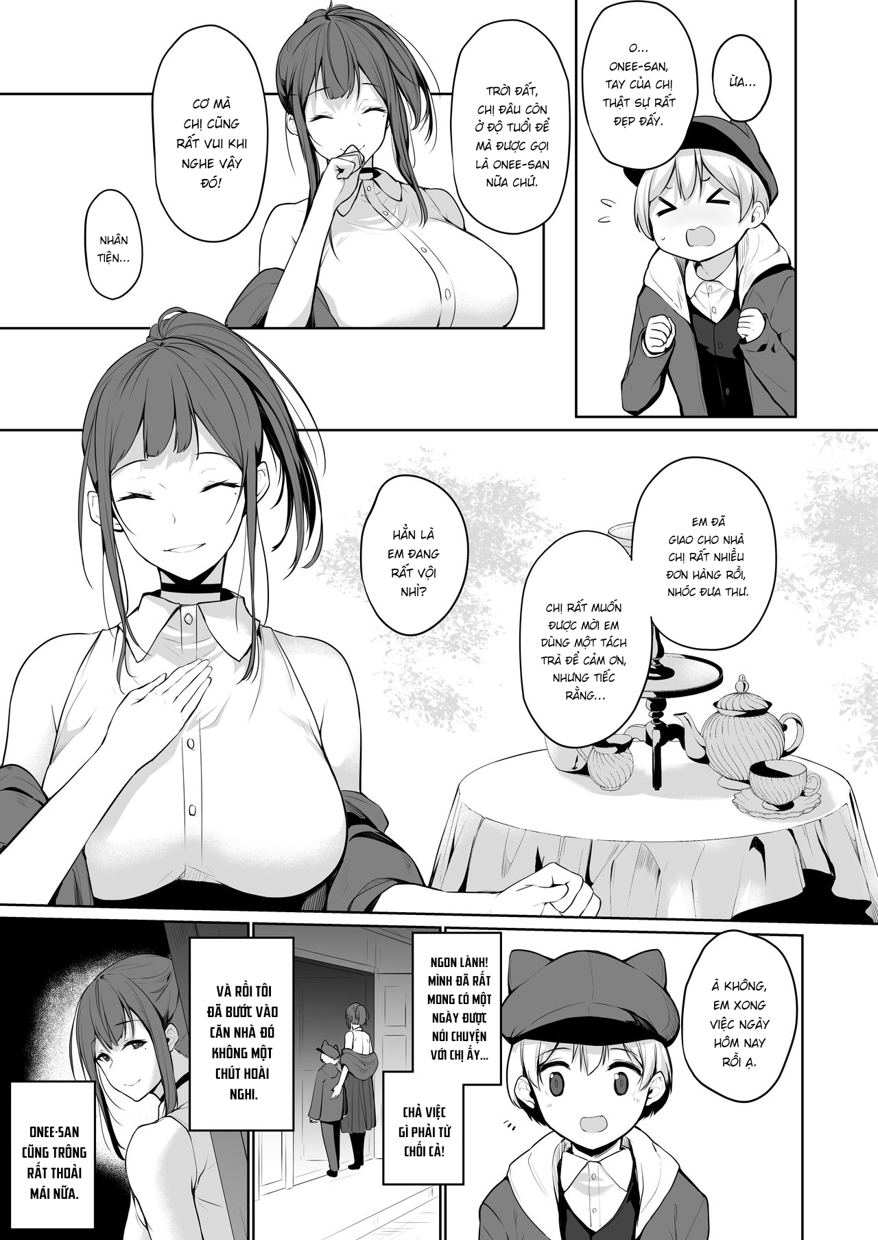 Đọc truyện hentai Dòng sữa Succubus - Oneshot