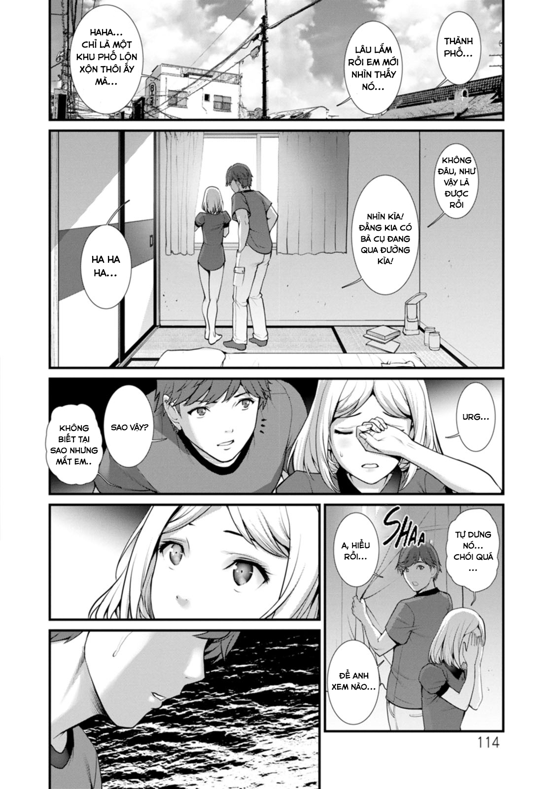 Đọc truyện hentai Tuần trăng mật dưới 30m đất - Chap 6