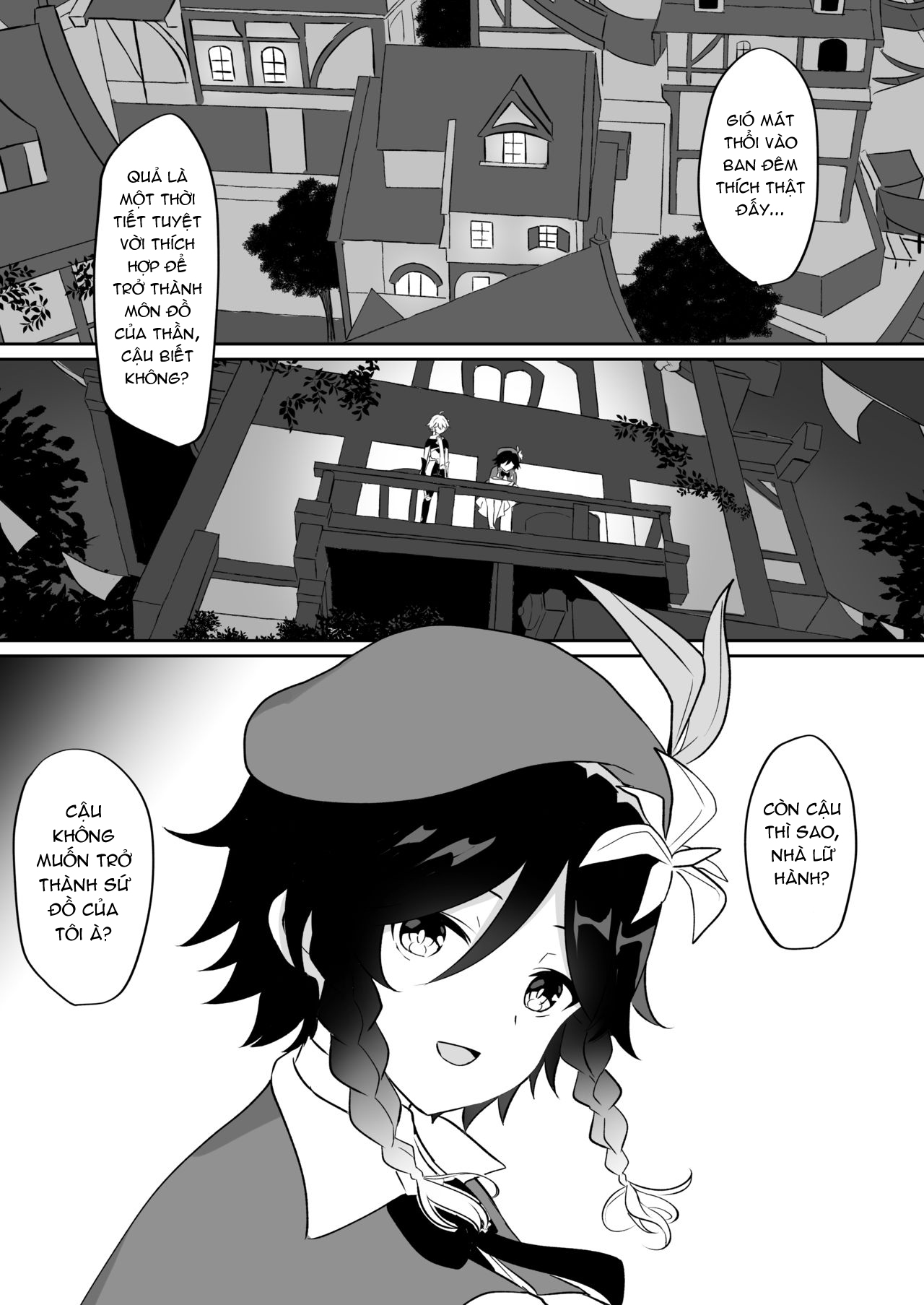 Đọc truyện hentai Tôi sẽ trở thành Sứ Đồ của ngài Barbatos! - Oneshot