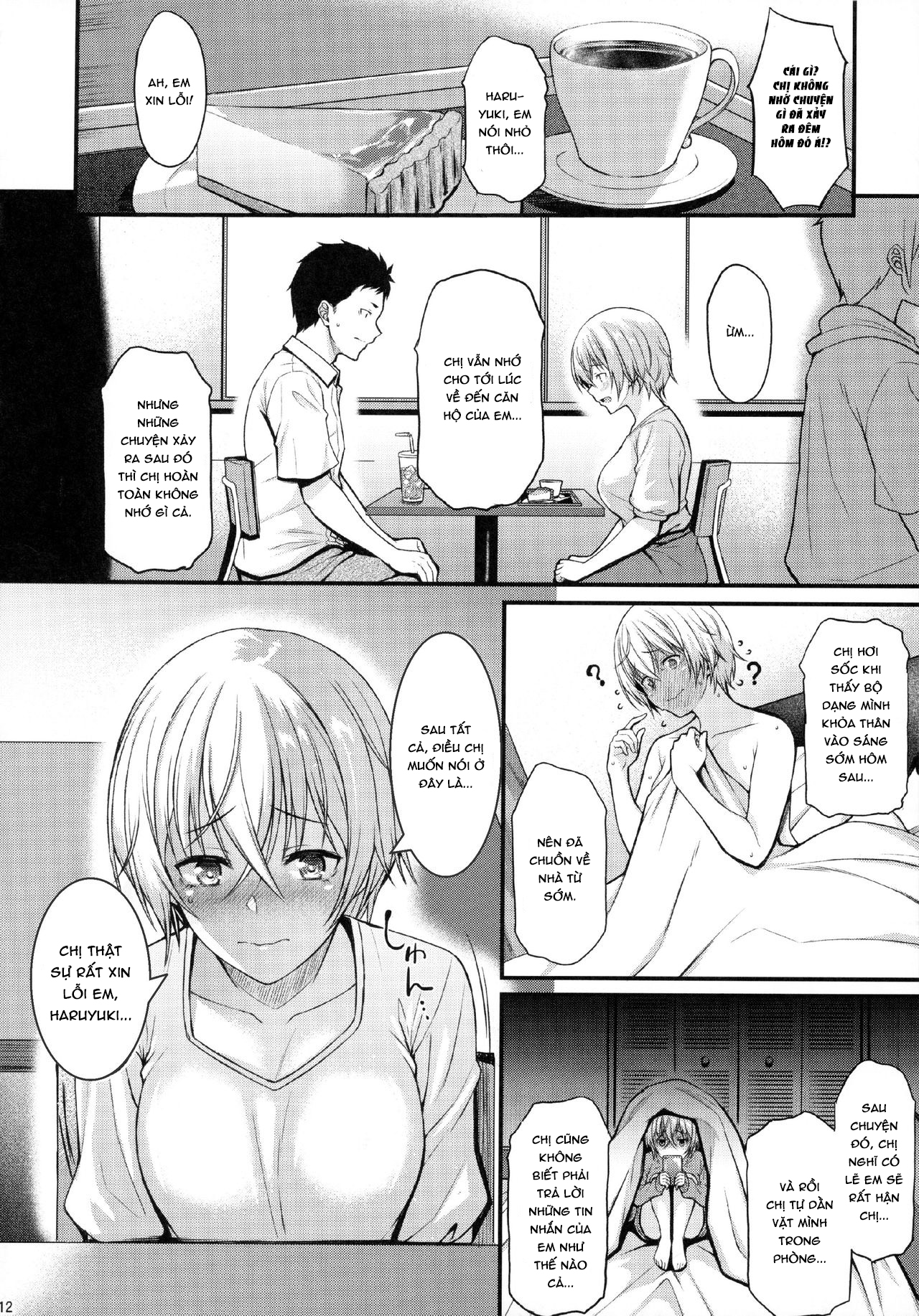 Đọc truyện hentai Itoshi no Senpai to Mou Ichido Hajimete - Oneshot