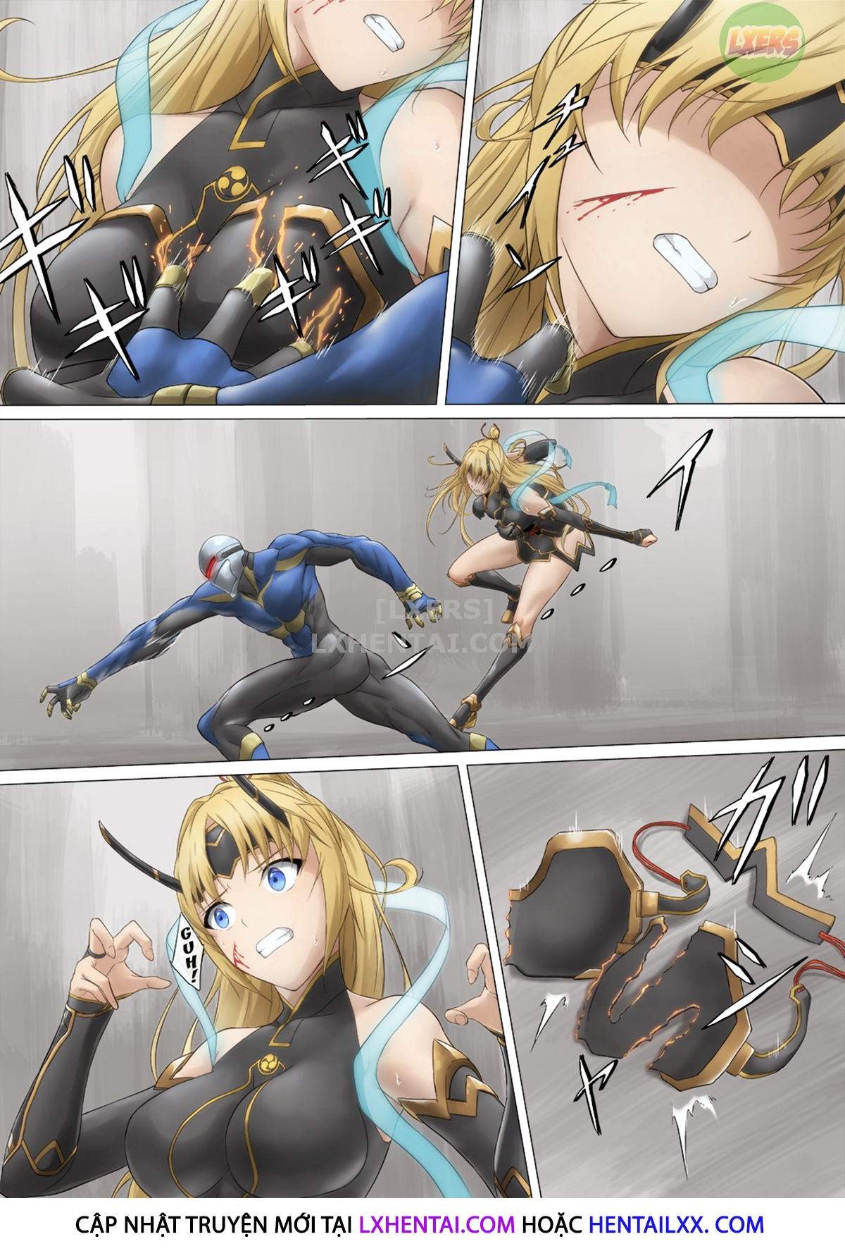 Đọc truyện hentai Heroine Violation: Swapped Between 5 Enemies - Oneshot