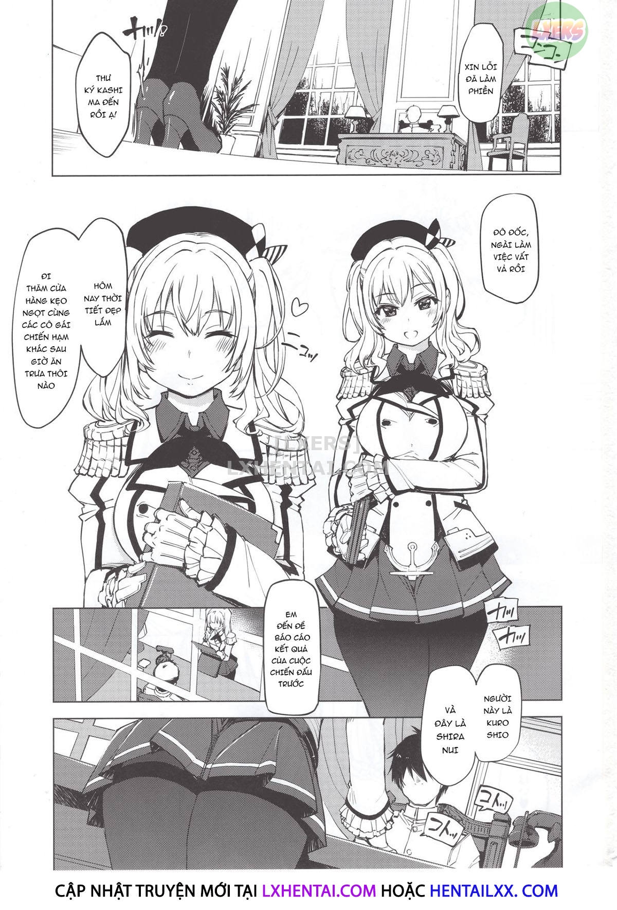 Đọc truyện hentai Hishokan Kashima No Houkokusho Chap 1