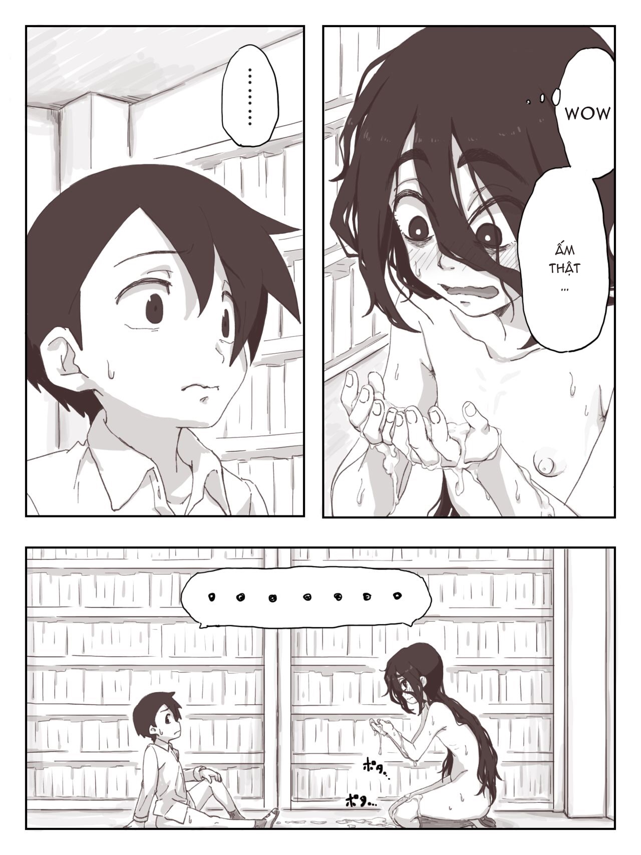 Đọc truyện hentai Senpai, hãy ra trên tay em - Oneshot