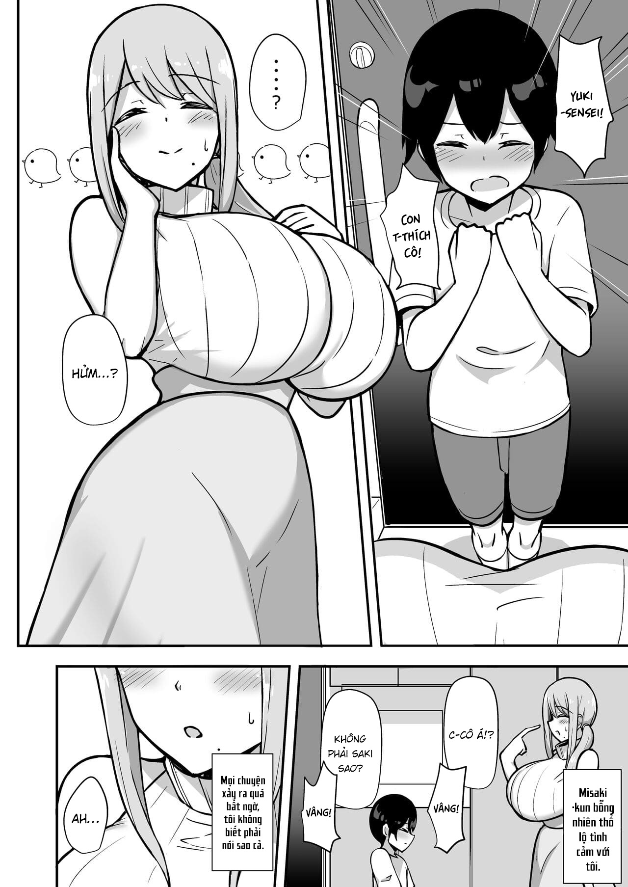 Đọc truyện hentai Ara-ara Mama to Seikou - Oneshot
