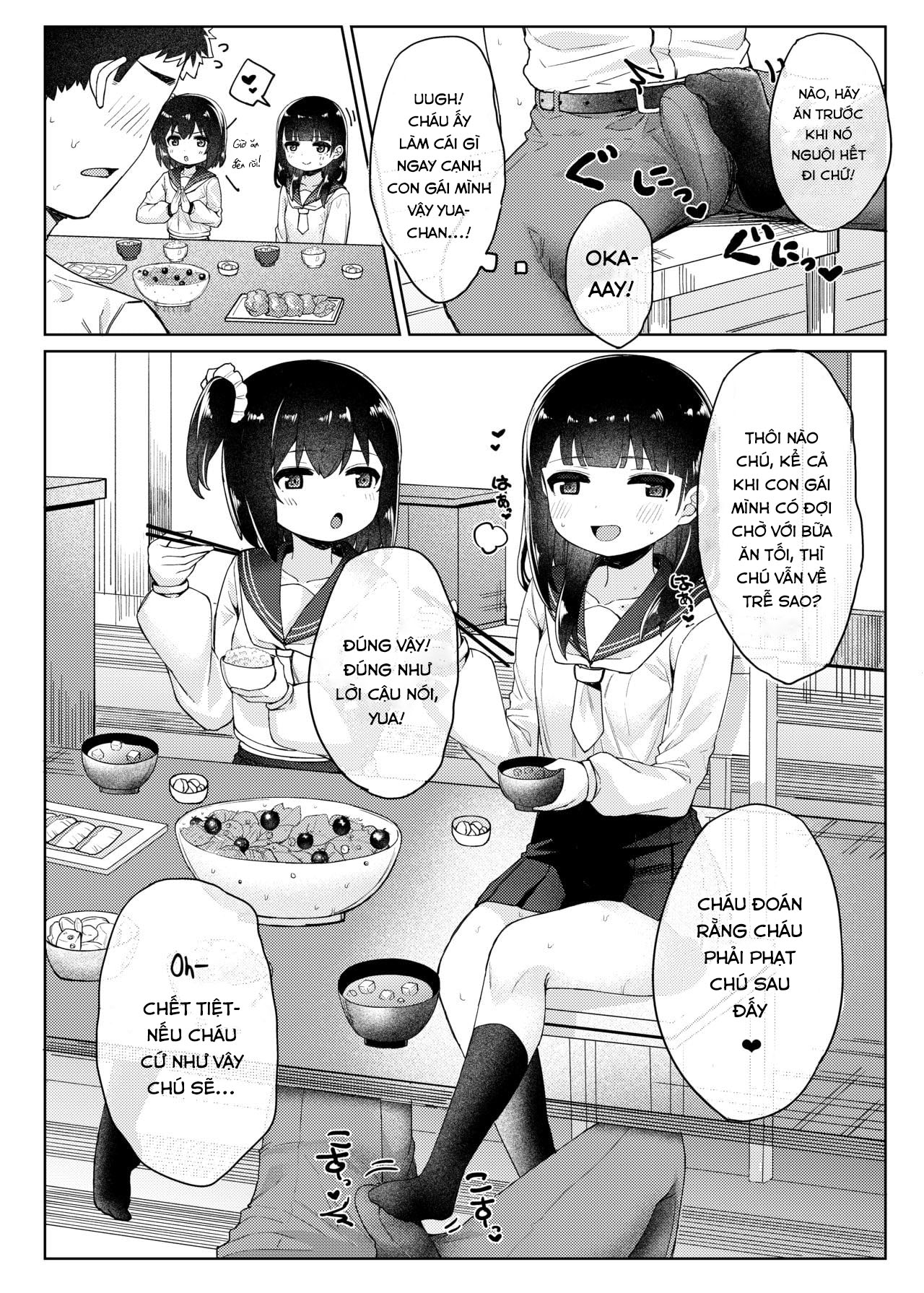Đọc truyện hentai Bí mật tạo ra em bé với bố của bạn - Oneshot
