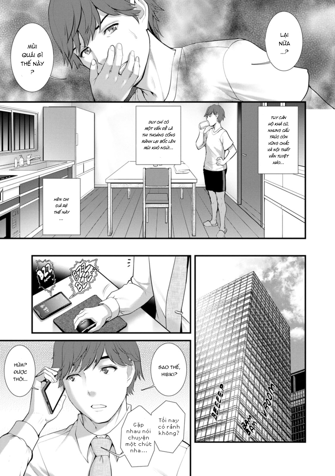 Đọc truyện hentai Tuần trăng mật dưới địa đạo 30m - Tập 1 - Đằng sau tủ âm tường