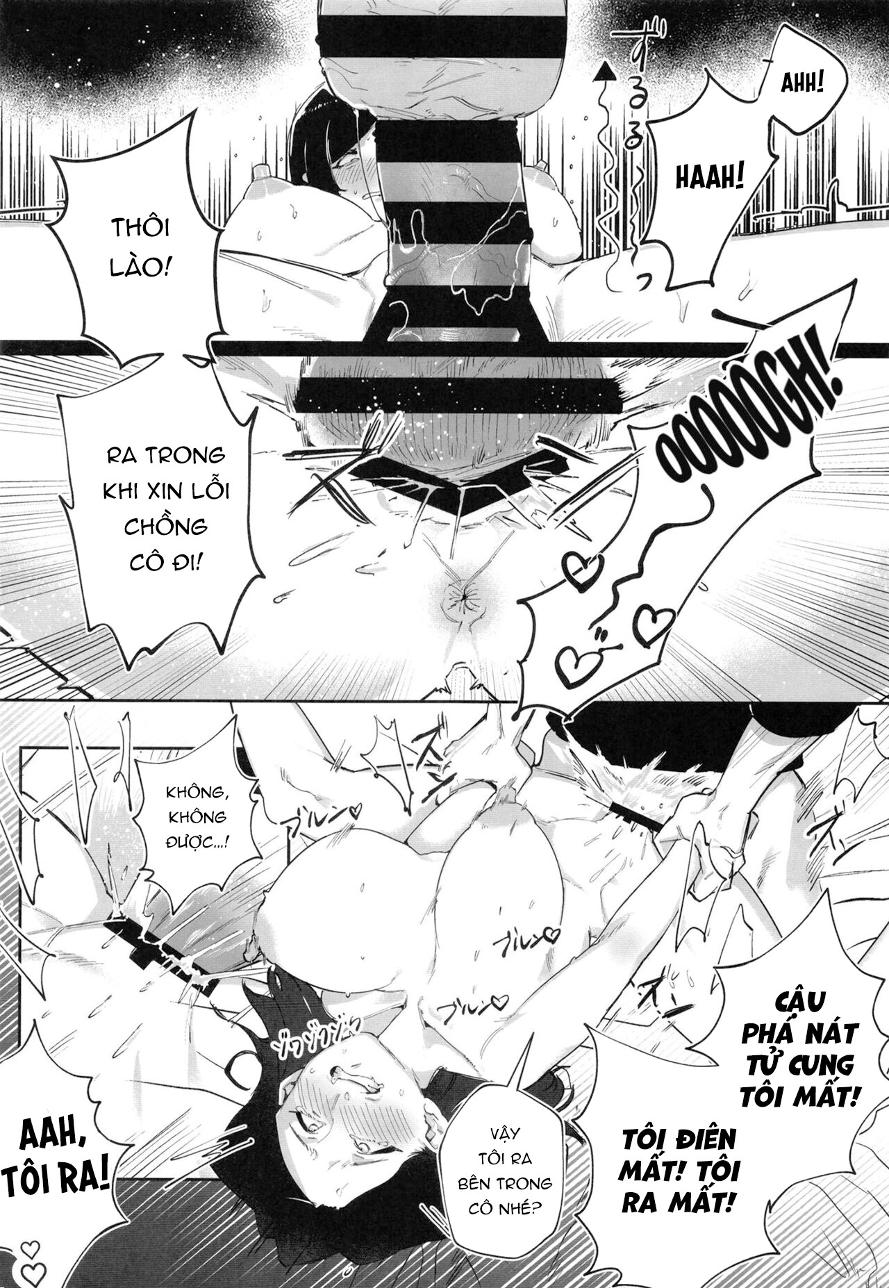 Đọc truyện hentai Cô vợ vú to ngoại tình với trai đẹp - Oneshot