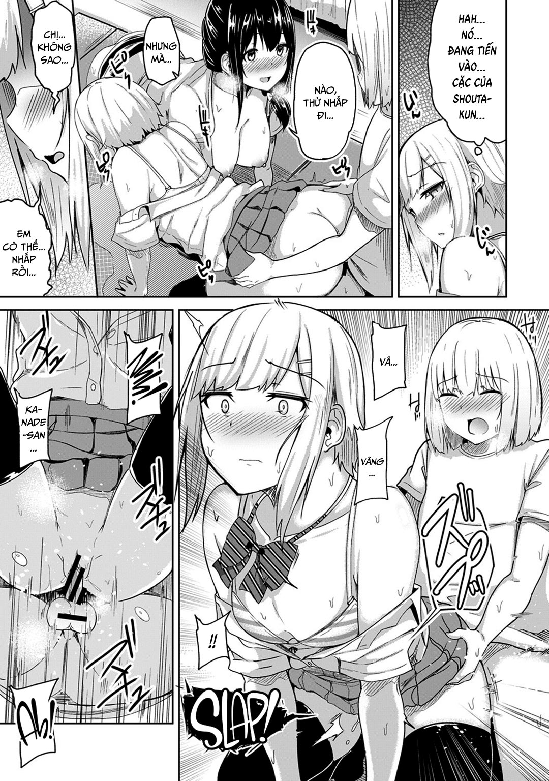 Đọc truyện hentai Tôi ấn nhầm huyệt làm em ấy cứng ngắc!? Bị mát xa ngược lại bằng cặc em ấy! - Chap 5 - Thôi nào, Kanade!
