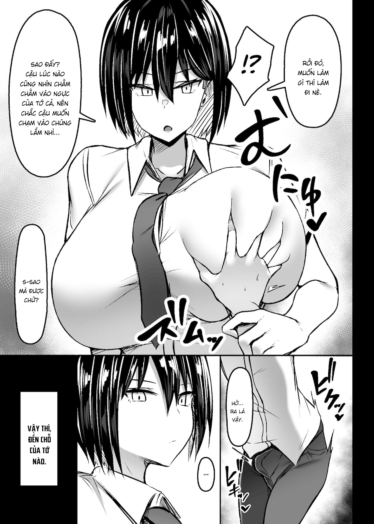 Đọc truyện hentai Bakunyuu Deka Onna no Gyakushuu - Oneshot