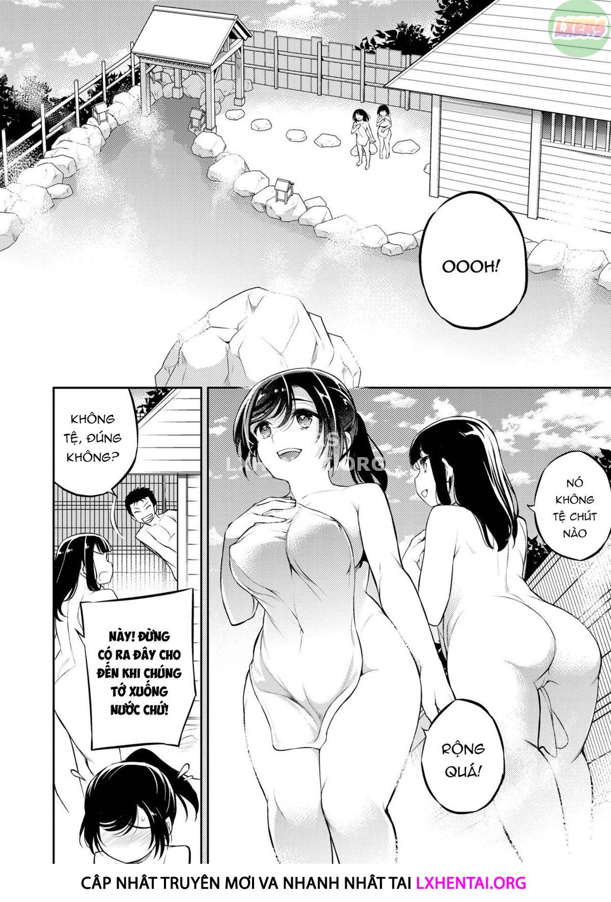 Đọc truyện hentai Sayuri - Kareshi to Hatsu H Mokuzen ni Chikan ni NTR-reta Shoujo - Chap 6 - While She is NTRing Her Boyfriend He is Busy Fucking Her Best Friend