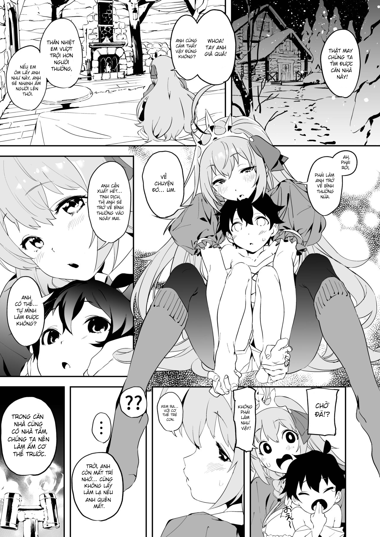 Đọc truyện hentai Pecorine to Shota Kishi-kun (Princess Connect! Re:Dive) - Shota T7