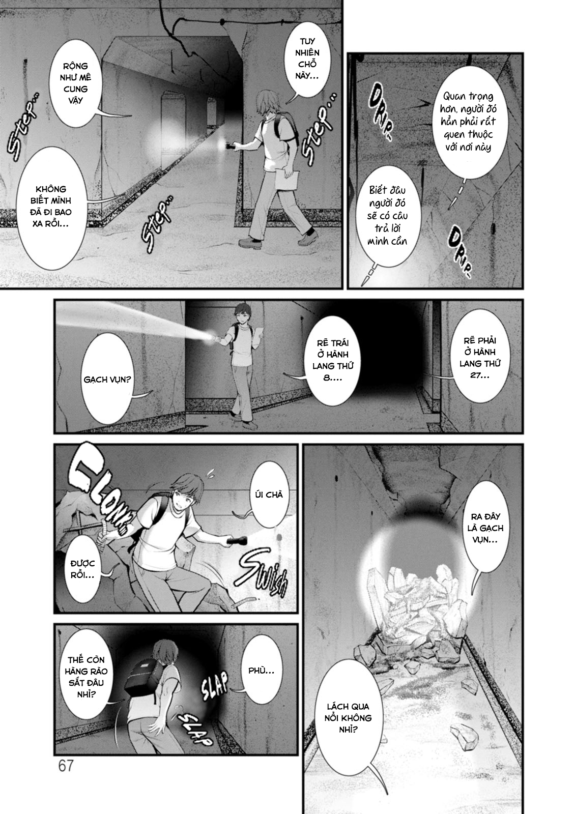 Đọc truyện hentai Tuần trăng mật dưới 30m đất - Chap 4