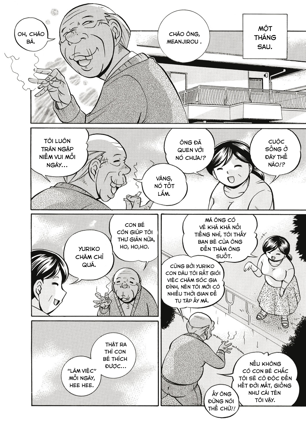 Đọc truyện hentai Yuriko and her Father-in-Law - Chap7