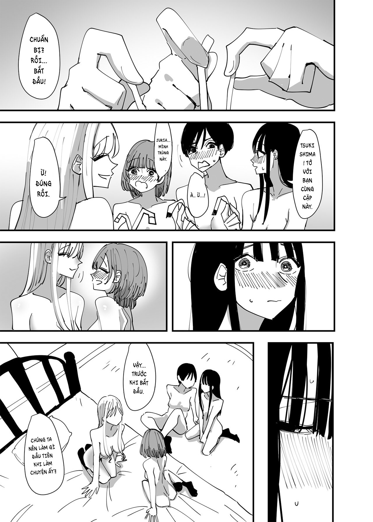 Đọc truyện hentai Chuyện tình của những cô nàng táo bạo - Chap 1