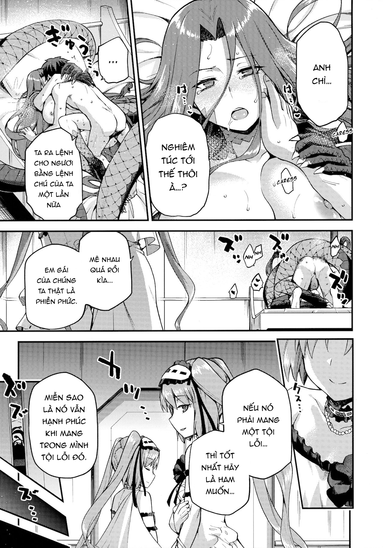 Đọc truyện hentai Bản năng của nữ xà thần - Oneshot