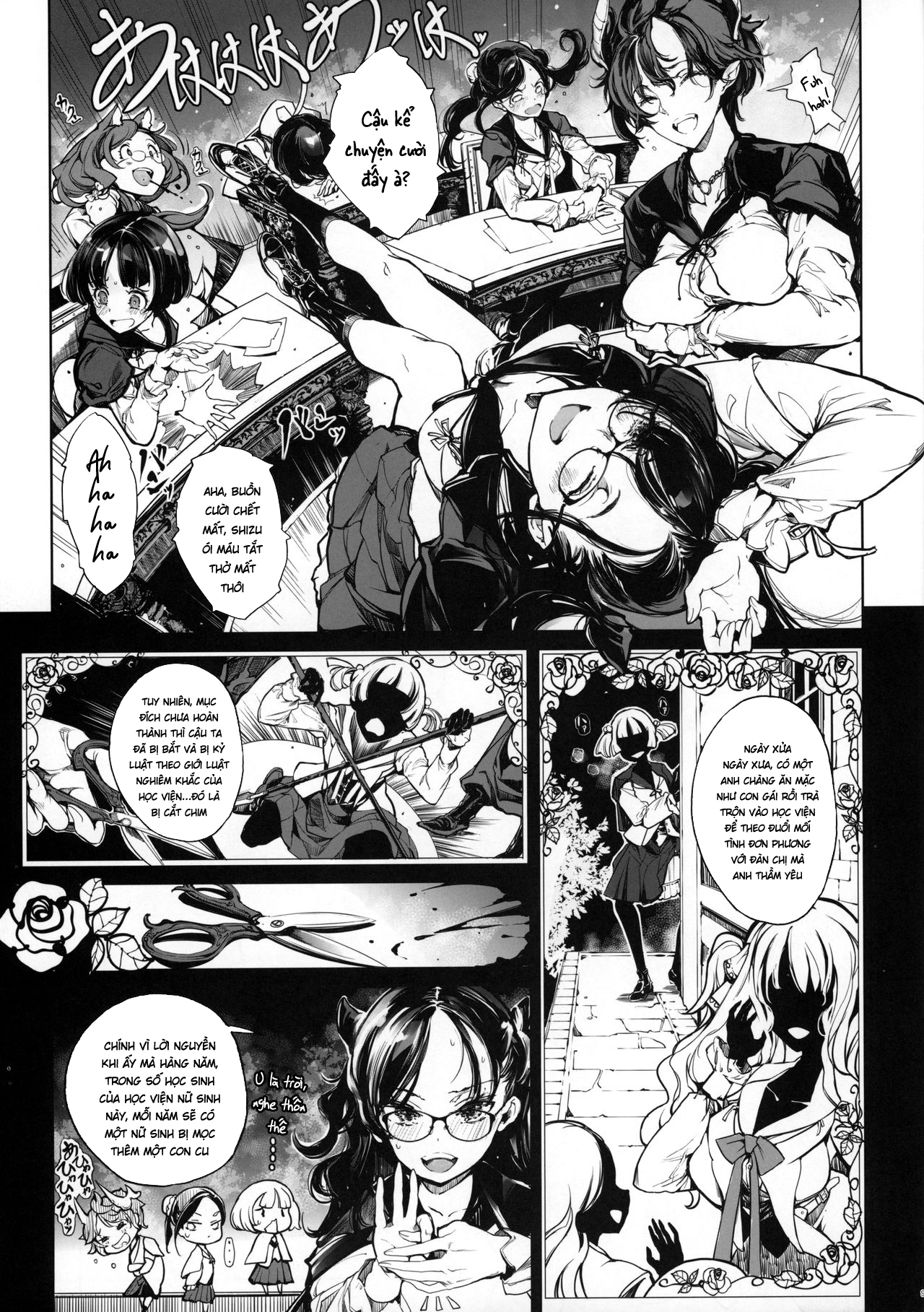 Đọc truyện hentai Bí mật của trinh nữ kị sĩ - Chap 1: Công chúa kị sĩ trinh nữ bí ẩn