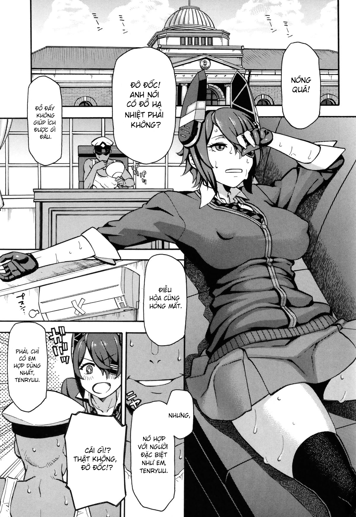 Đọc truyện hentai Asedaku Tenryuu (Kantai Collection -KanColle-) - Oneshot