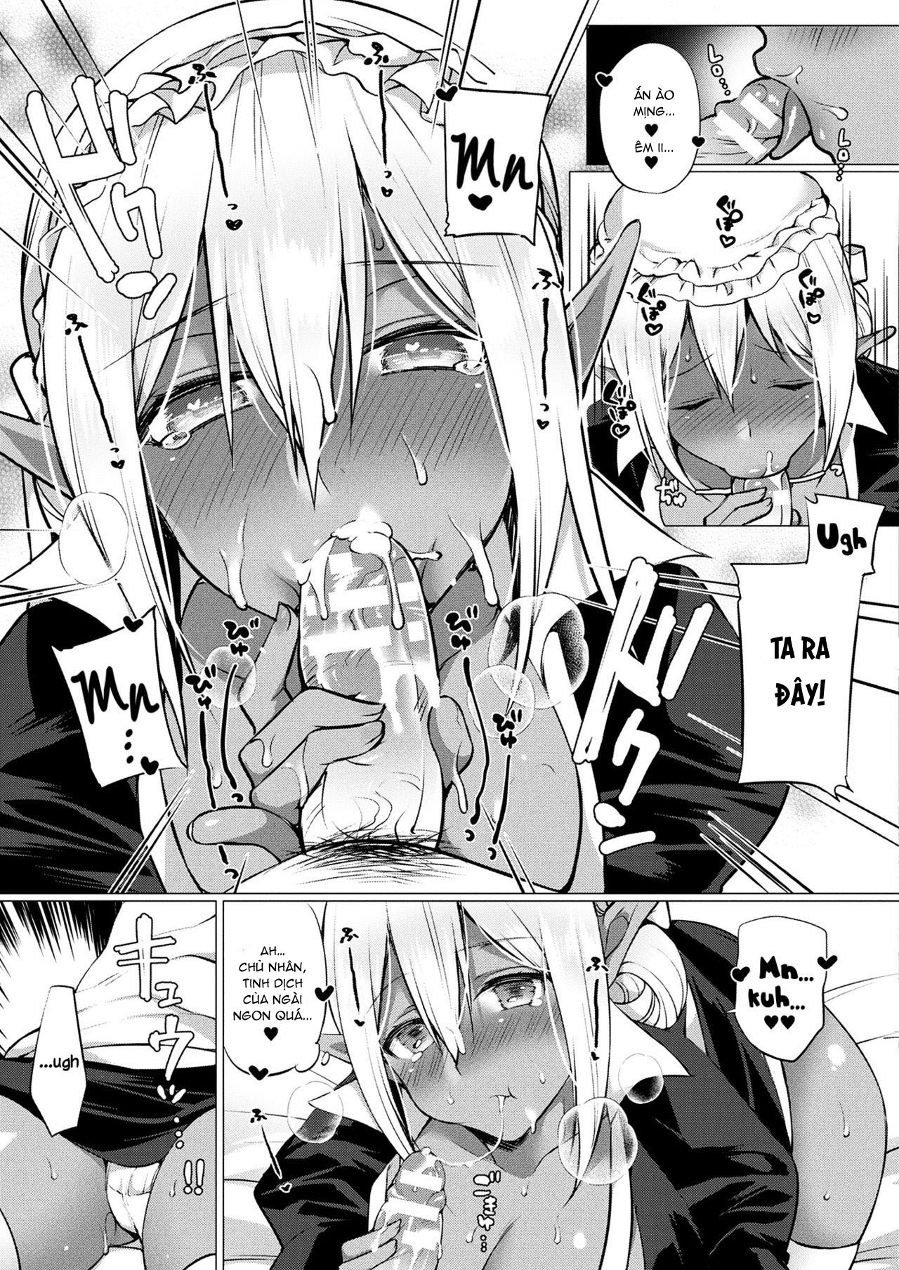 Đọc truyện hentai Chuyện tình của nàng Dark Elf - Oneshot