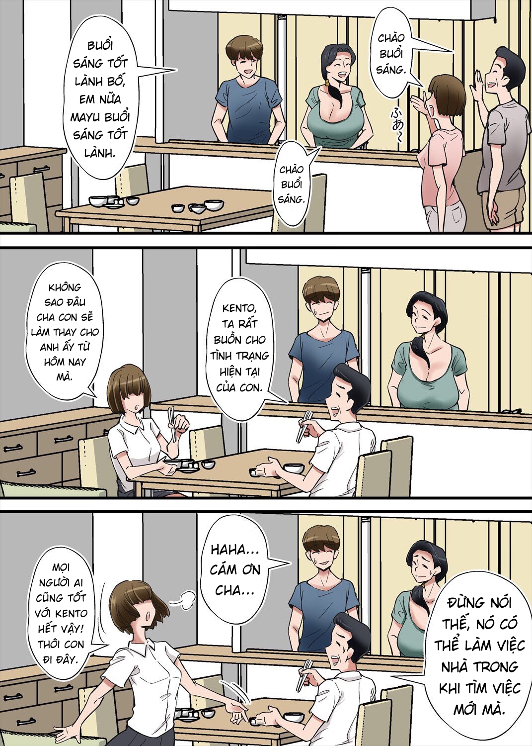 Đọc truyện hentai Tôi Lén Lút Ngoại Tình Với Bà Mẹ Vợ - Oneshot