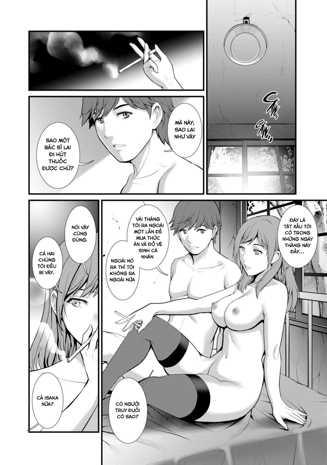 Đọc truyện hentai Tuần trăng mật dưới 30m đất - Chap 5