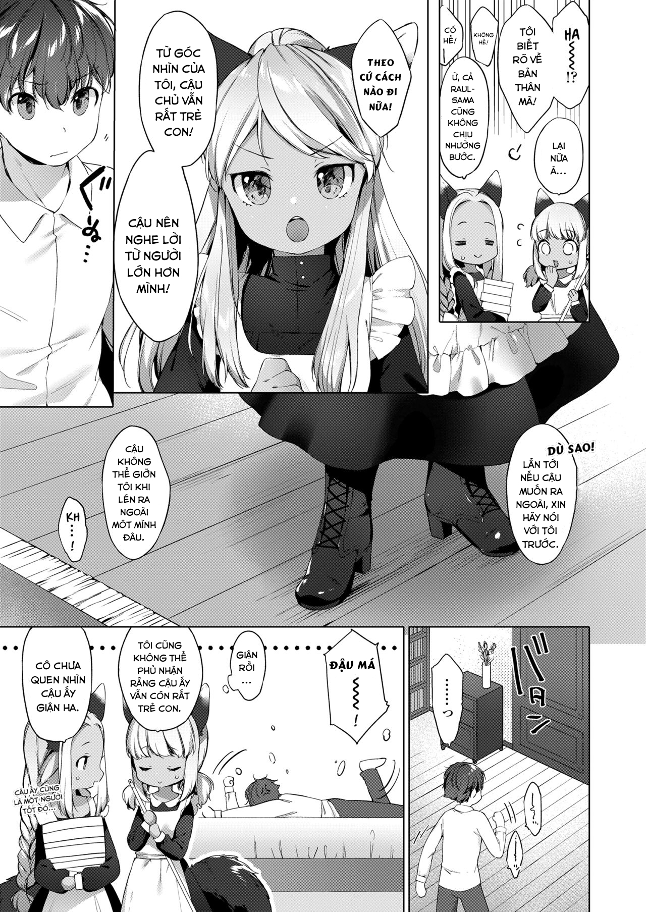 Đọc truyện hentai Kahogo Maid no Kokoro Ko Shirazu - Oneshot