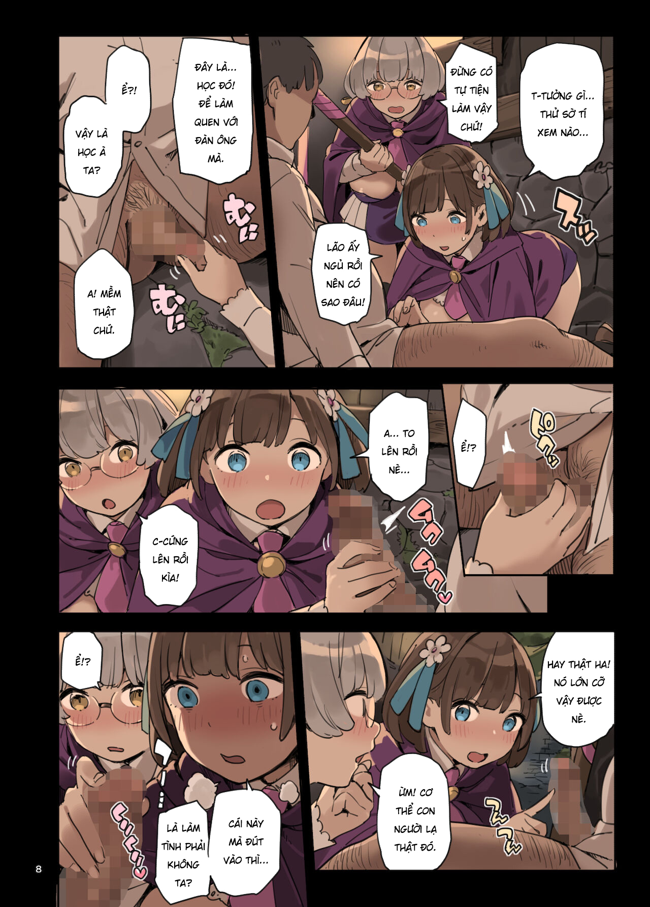 Đọc truyện hentai Học làm tình bằng ma pháp! - Chap 1