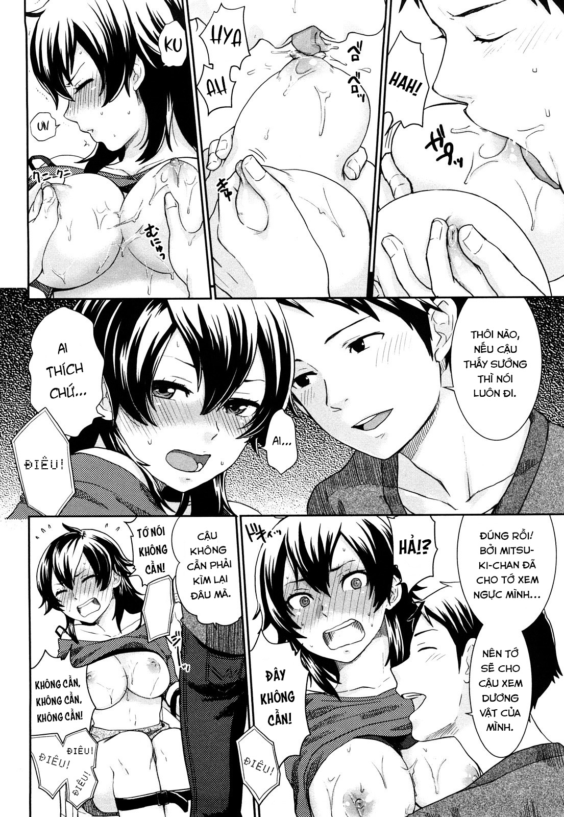 Đọc truyện hentai Kanojo wa Makezugirai - Oneshot