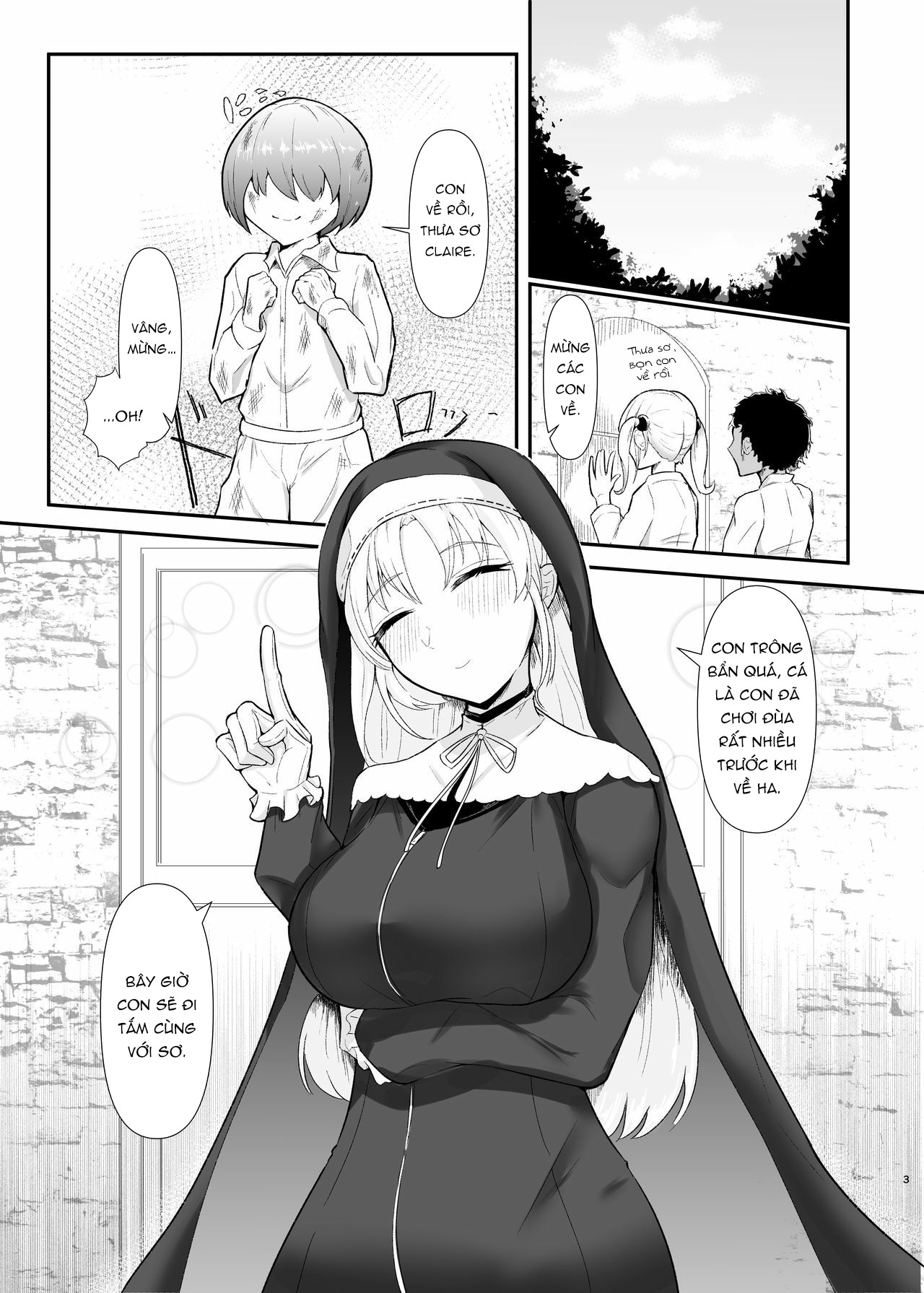 Đọc truyện hentai Cleaire-san to Boku no Hajimete - Oneshot
