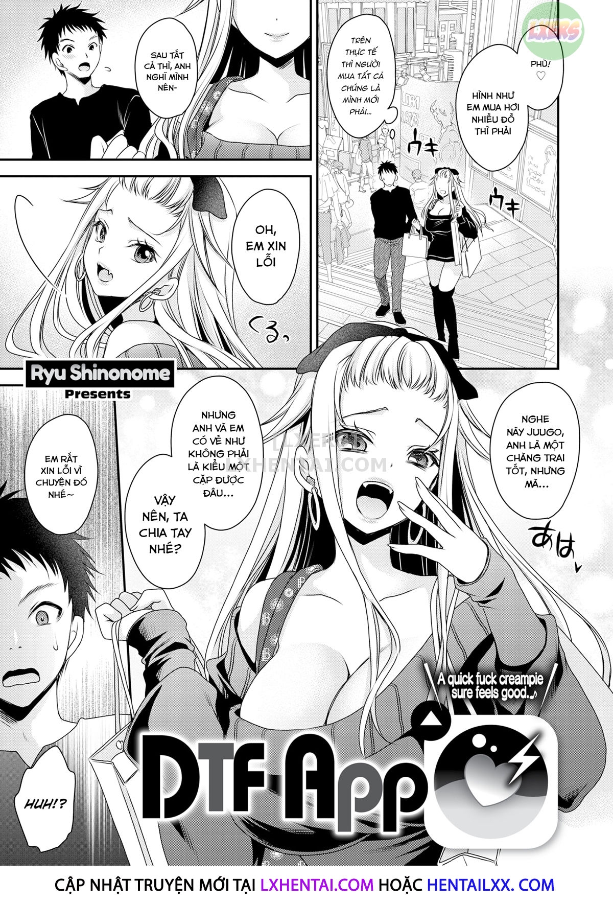 Đọc truyện hentai Ứng dụng DTF - Oneshot