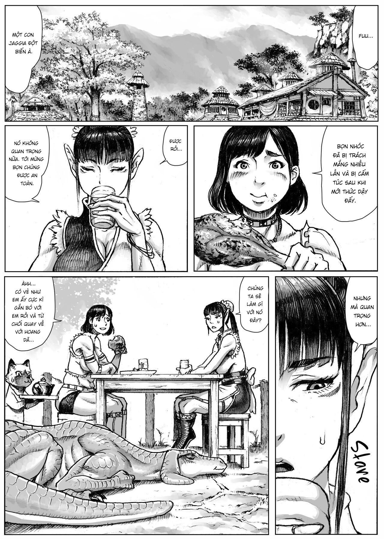 Đọc truyện hentai MonHun! ~Gluttonous Hunter's OO Report~ - Oneshot