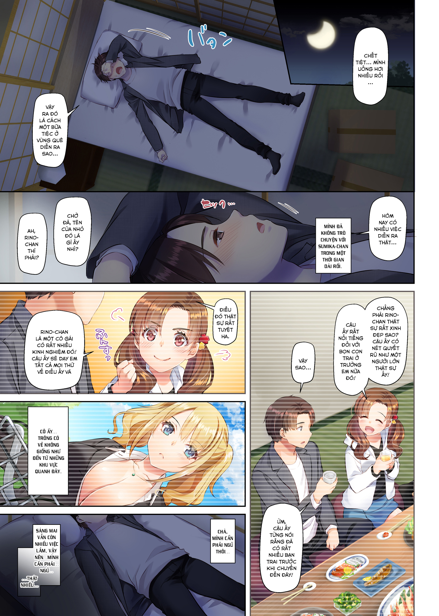 Đọc truyện hentai Inaka no Deaikei Gal wa Kyonyuu Shojo!? - Oneshot [Full Color]