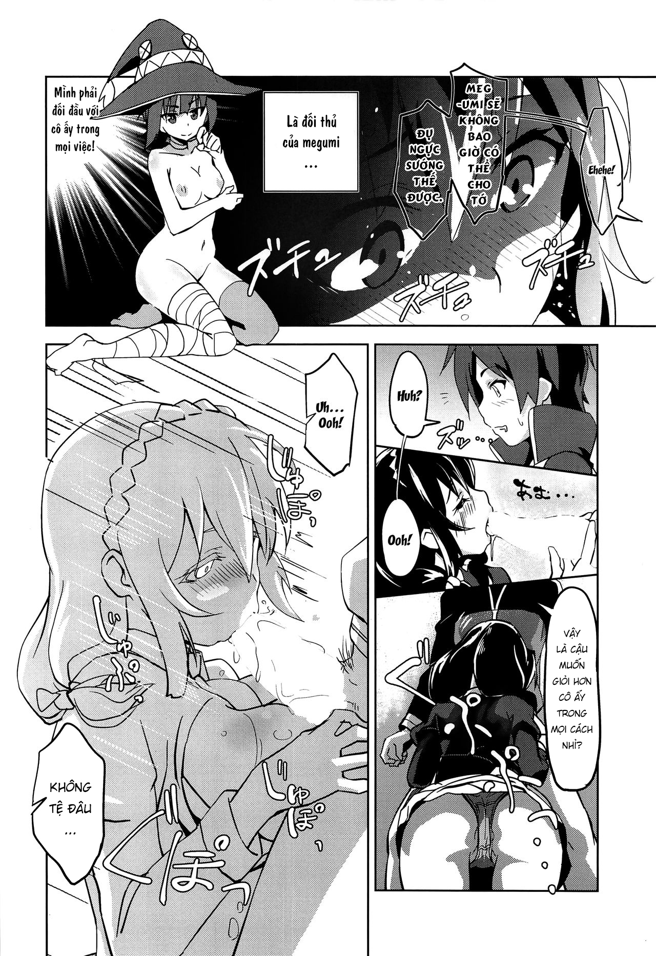 Đọc truyện hentai Hitori Ecchi ni Rival o! - Oneshot