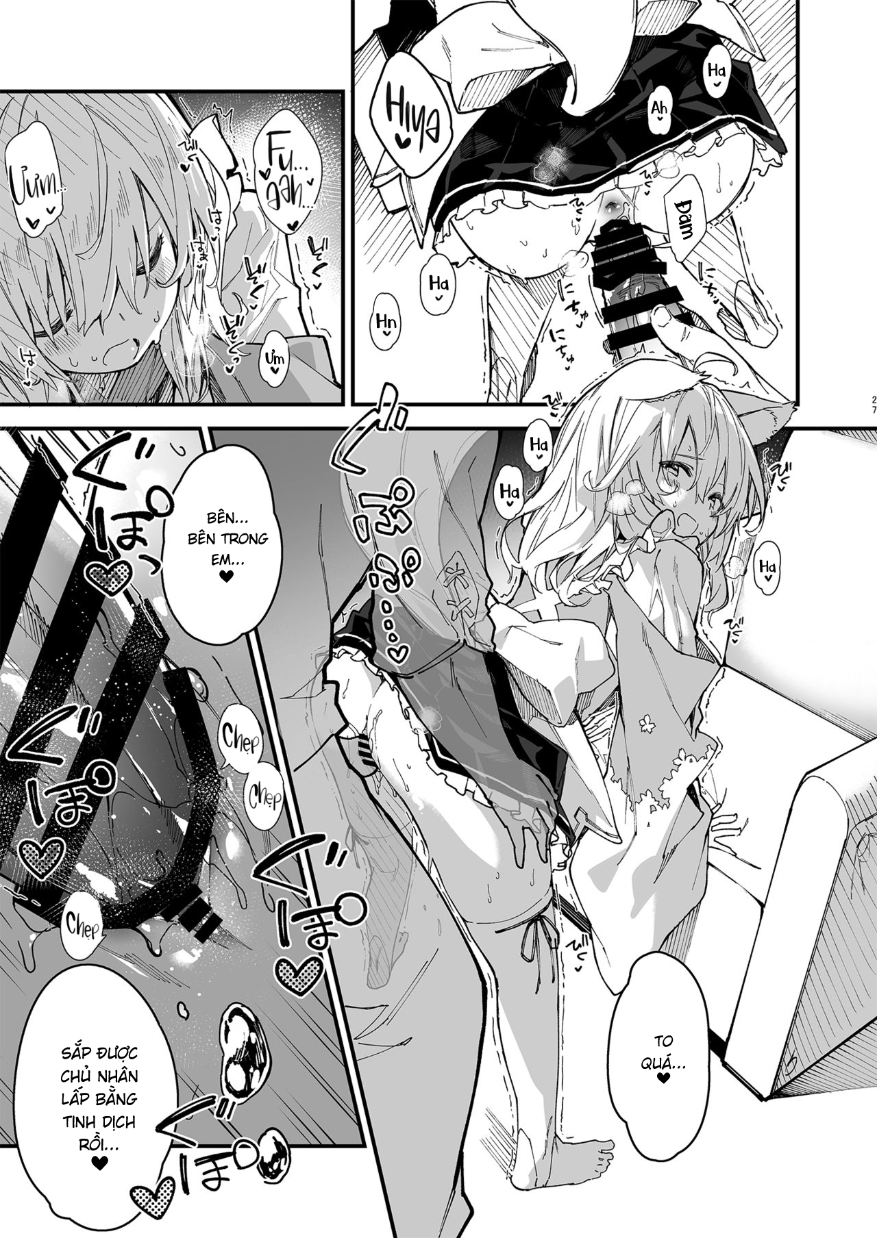 Đọc truyện hentai Sống Cùng Nàng Tai Thú - Chương 2