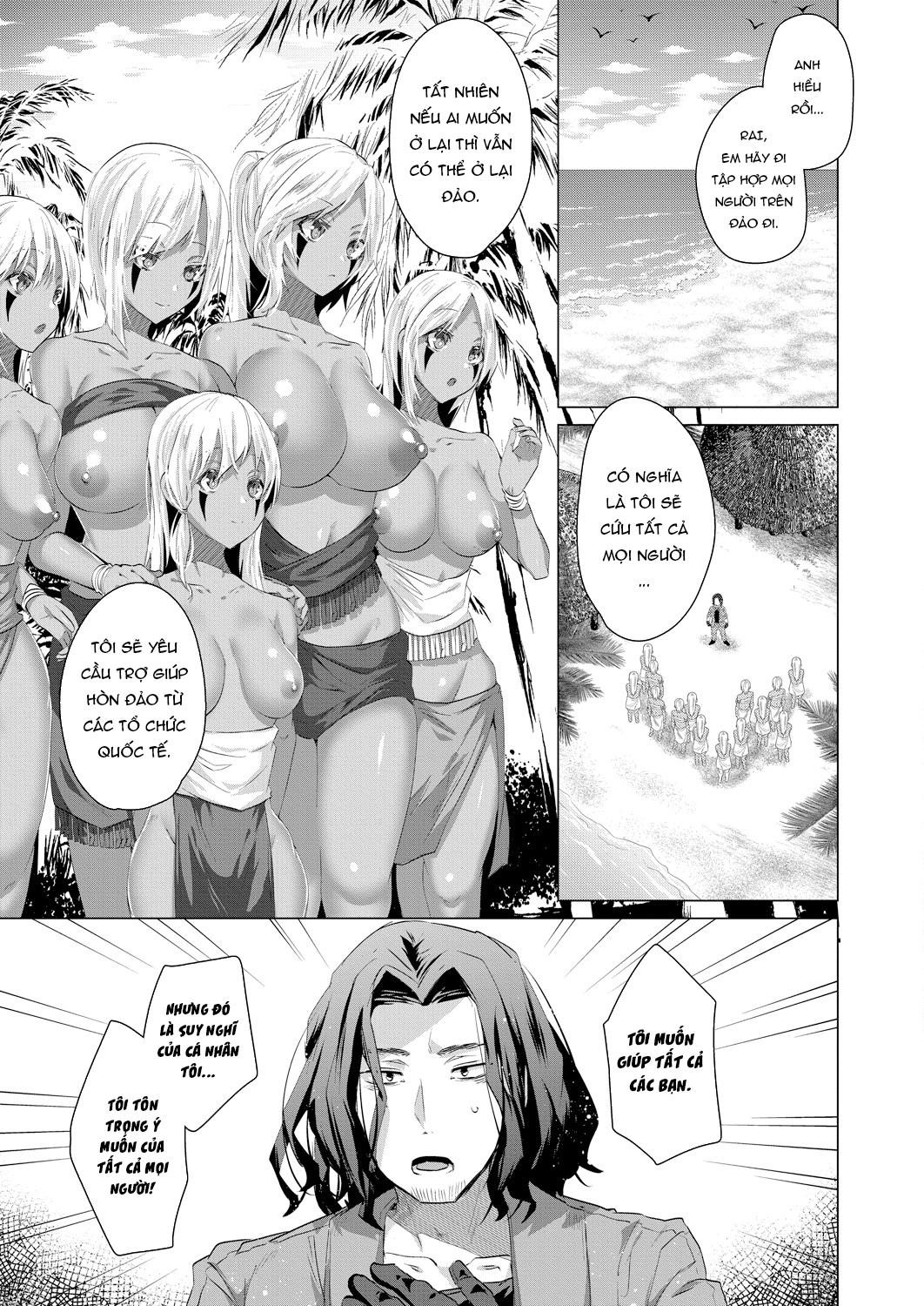 Đọc truyện hentai Lạc Vào Đảo Truyền Thuyết Tôi Địt Cả Đảo - Chap 5. End