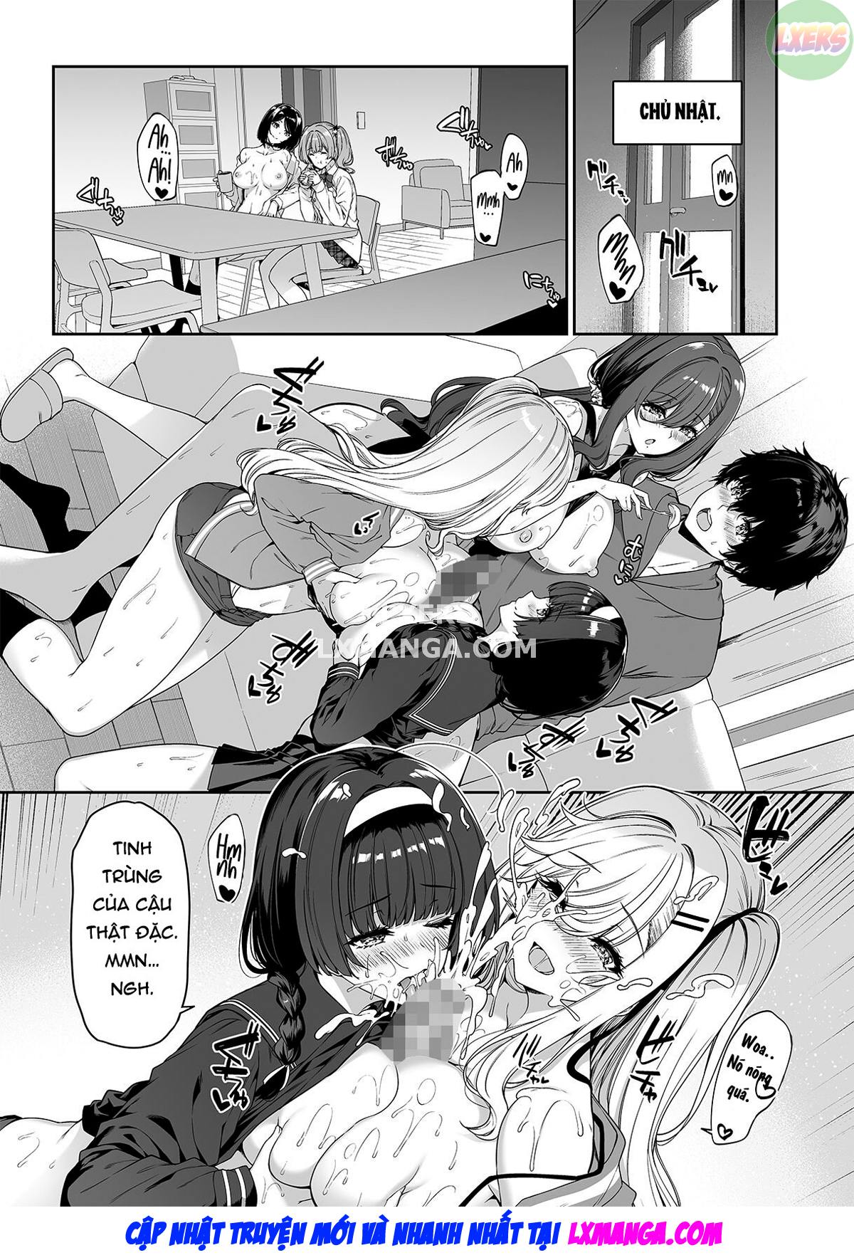 Đọc truyện hentai InCha Couple Ga You Gal-Tachi To SEX Training Suru Hanashi - Chap 4 - [END]