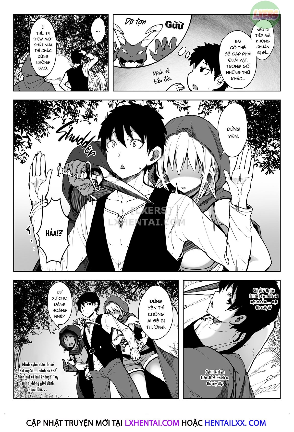 Đọc truyện hentai Elf Harem - Oneshot