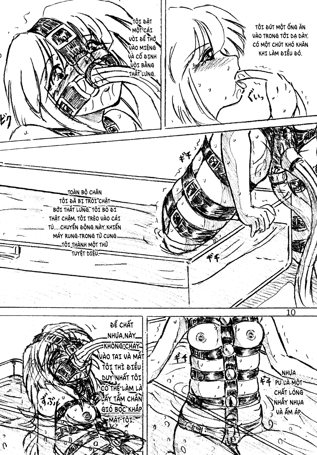 Đọc truyện hentai Jibaku-hime + Osorubeshi Kikai no Pantsu - Oneshot
