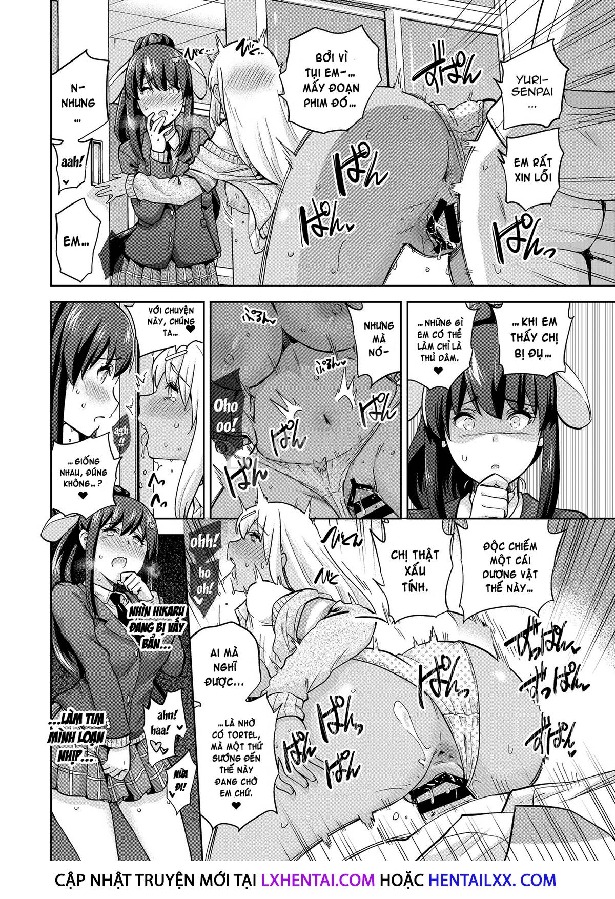 Đọc truyện hentai SNS Seitokai Yakuin Wo Netotte Share Suru Hanashi. Chap 3