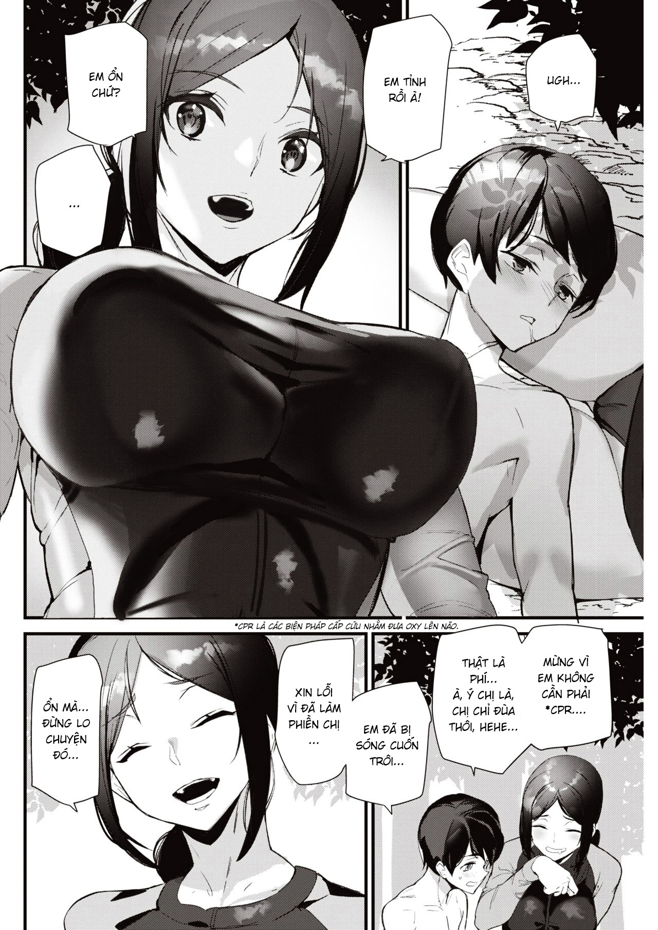 Đọc truyện hentai Summer Love Saver - Oneshot - Có che