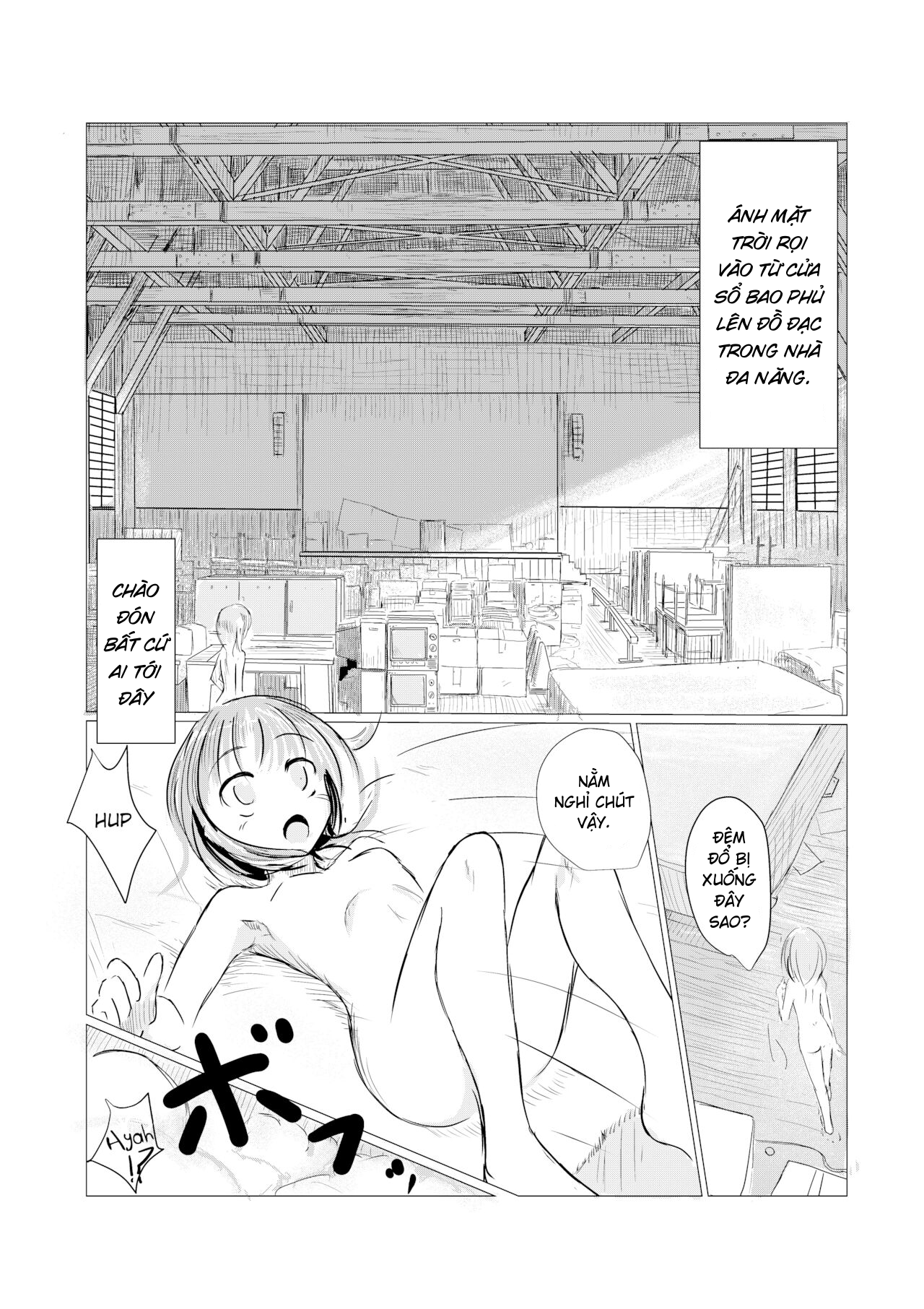 Đọc truyện hentai Cô gái và ngôi trường bị bỏ hoang - Chap 4