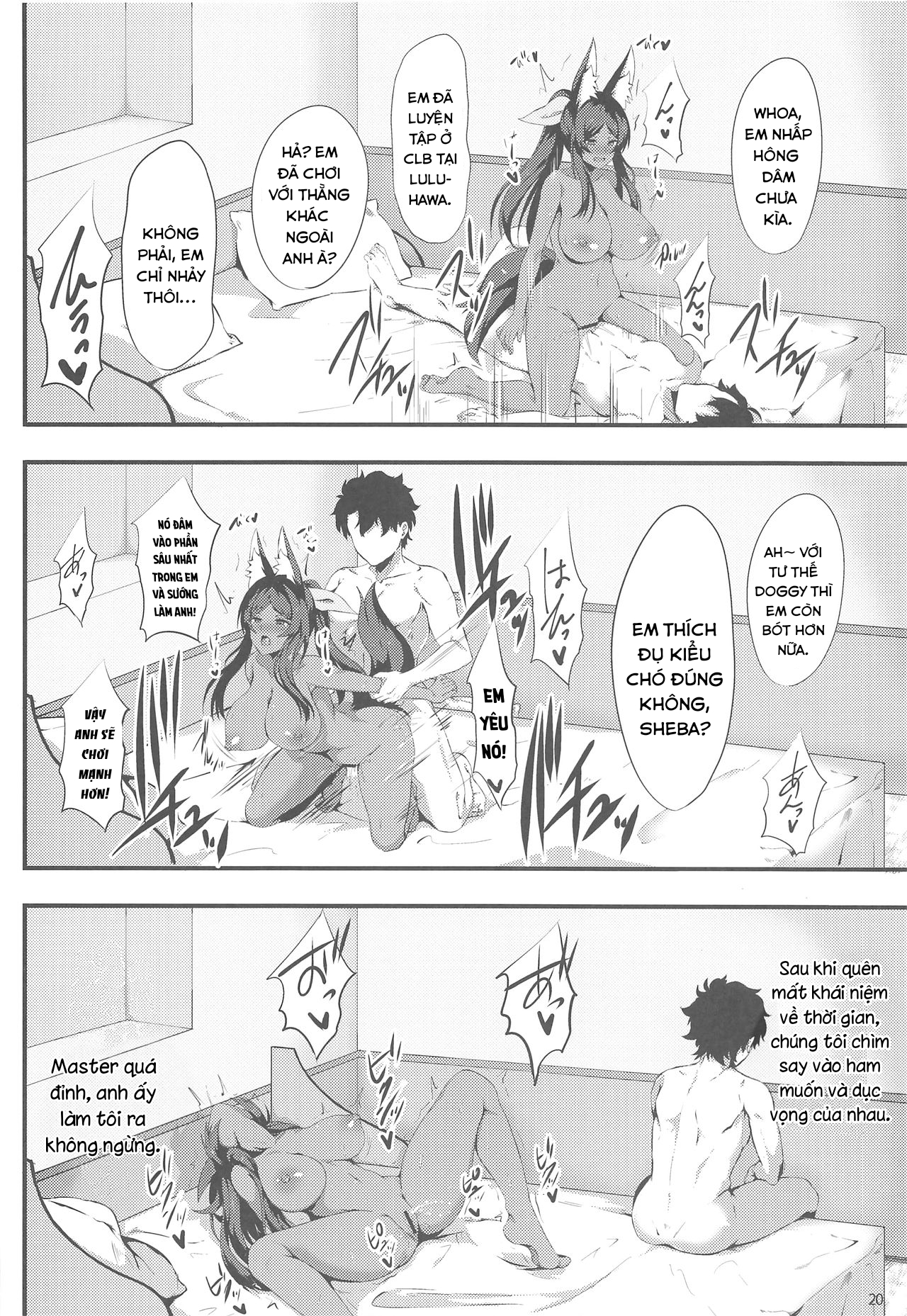 Đọc truyện hentai Kemomimi Joou no Hanjou Nikki - Oneshot