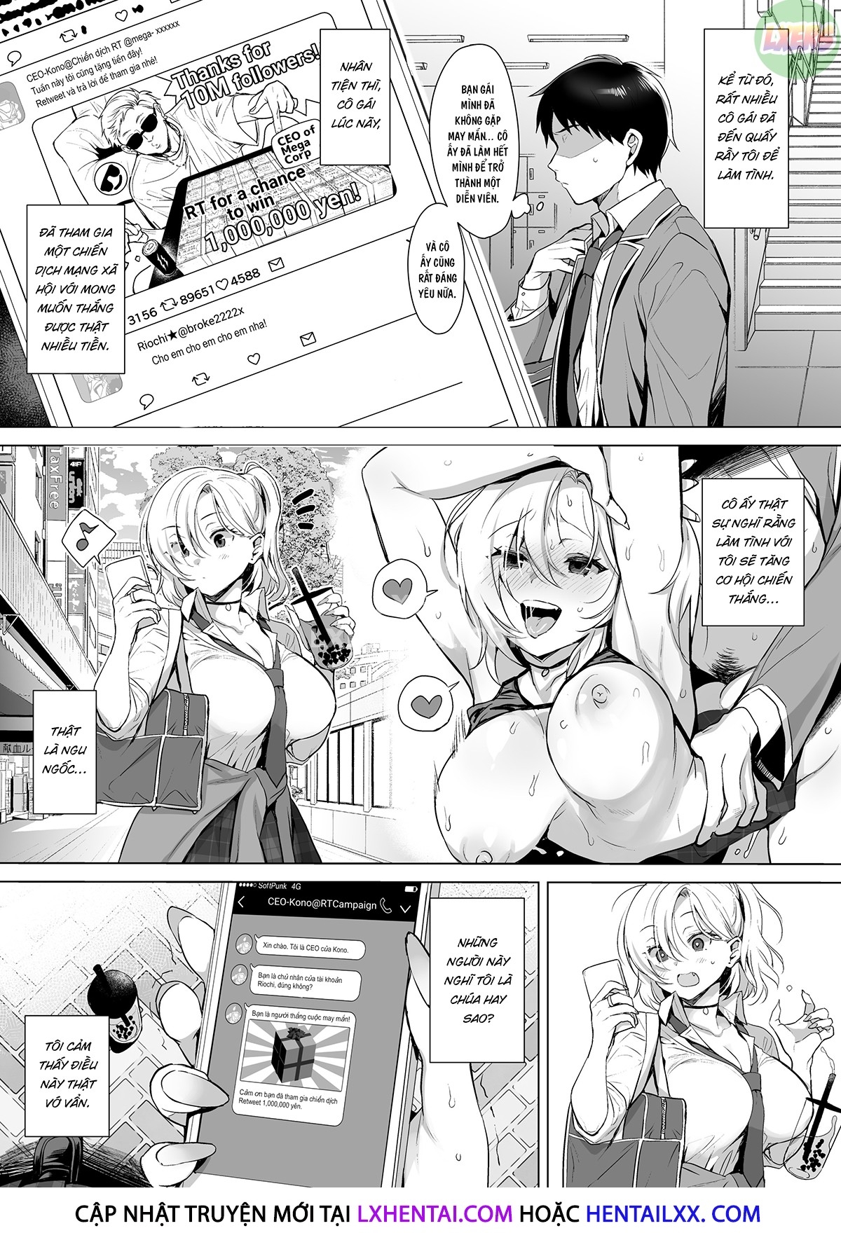 Đọc truyện hentai Getting Lucky Getting Lucky - Oneshot