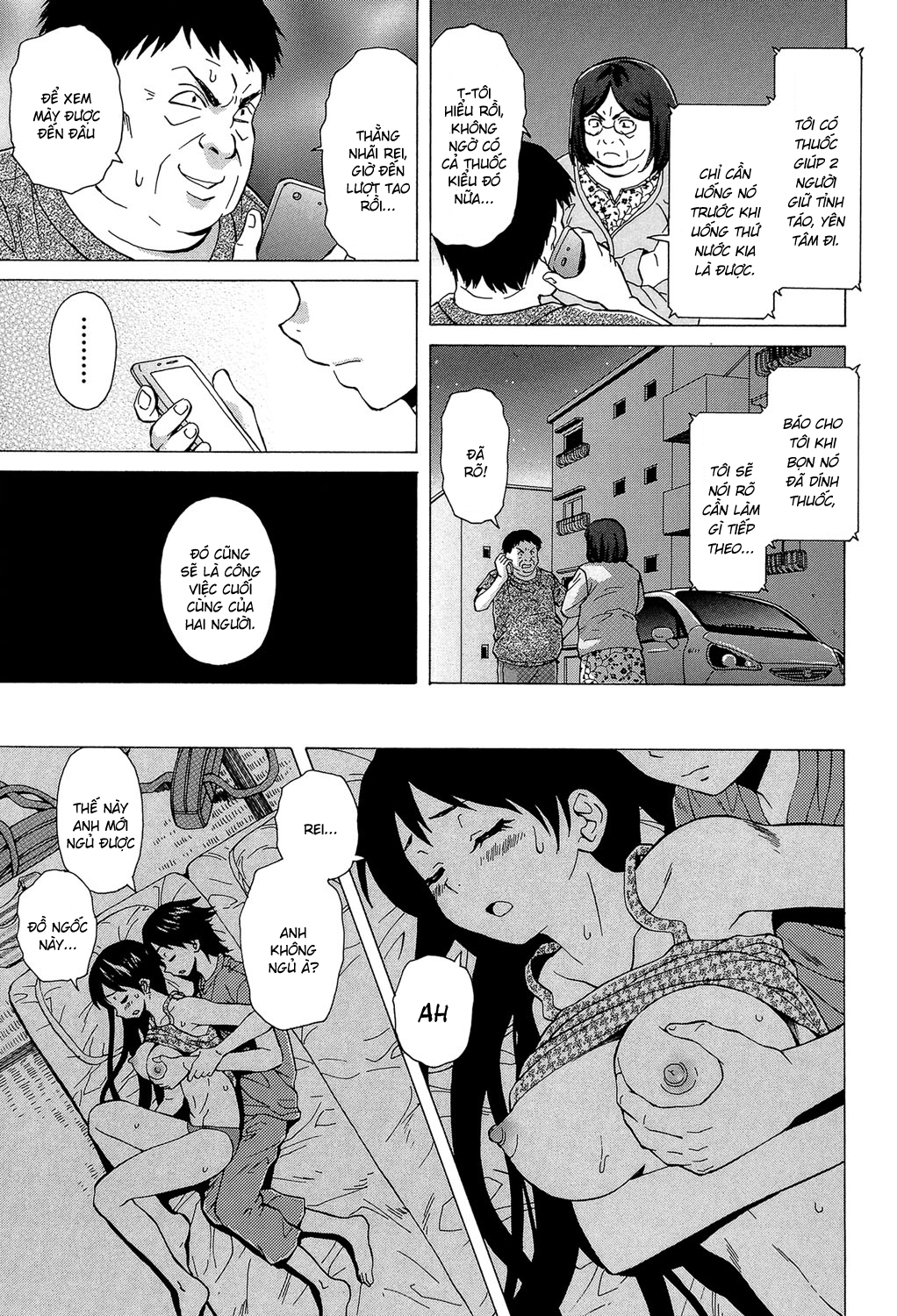 Đọc truyện hentai Phía sau cánh cửa - Chap 4