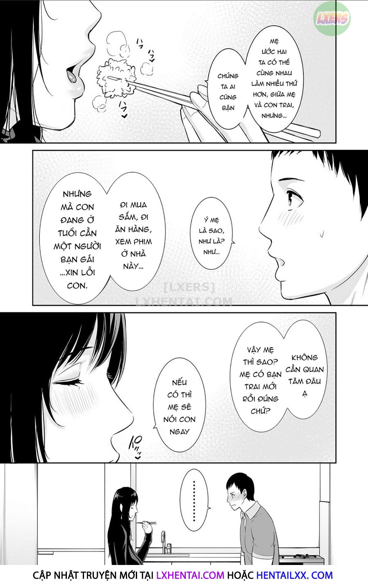 Đọc truyện hentai Haha wa Yoru ni Saku Single Mother no Haishin Kiroku - Oneshot