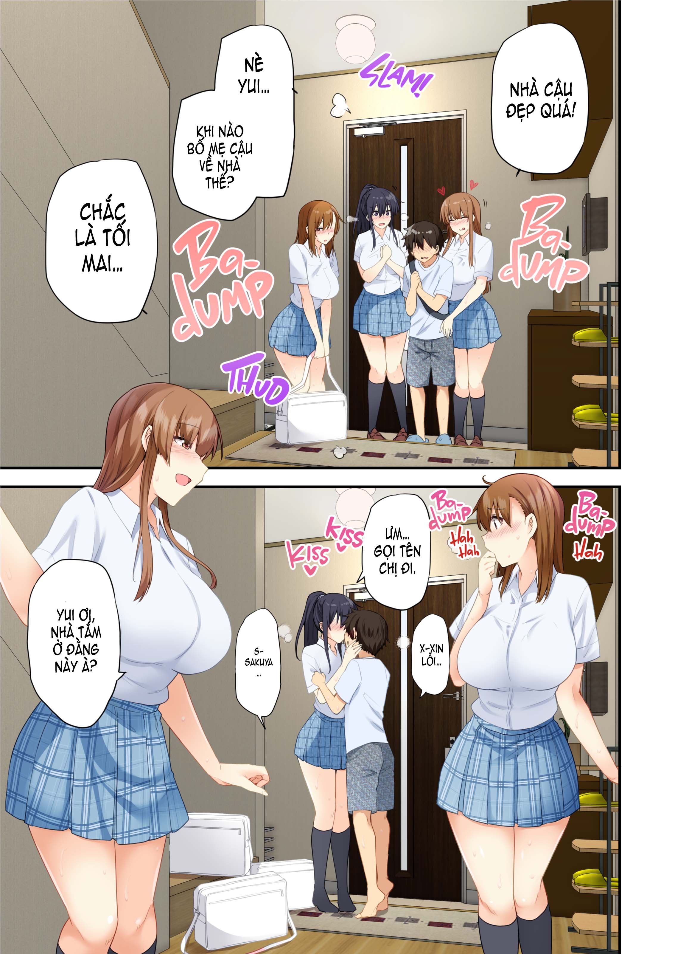 Đọc truyện hentai Trận Bóng Chuyền Không Cân Sức - Chap 2.1