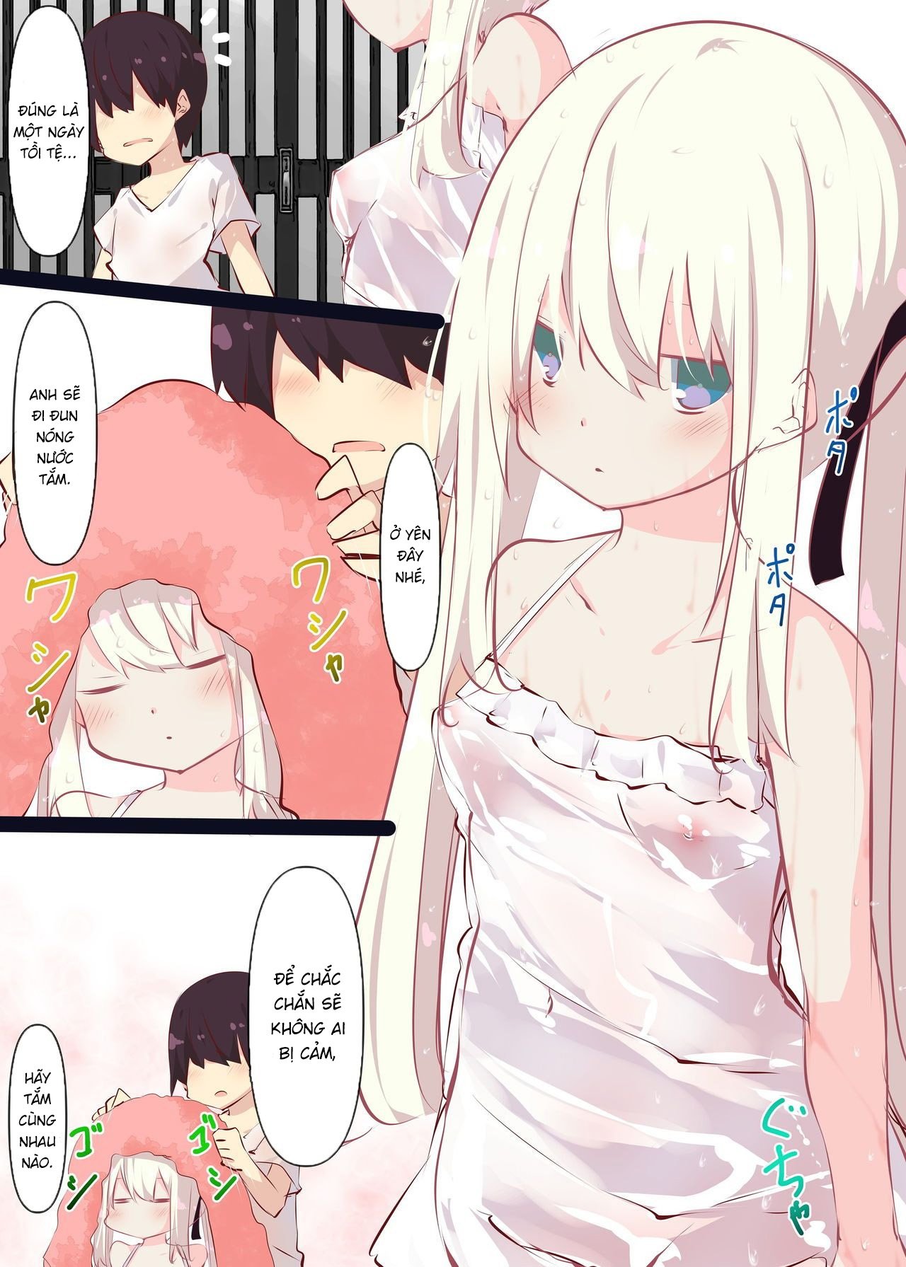 Đọc truyện hentai Natsuyasumi dakara Muteikou na Itoko ni Chinko Ireru Hanashi - Chap 3