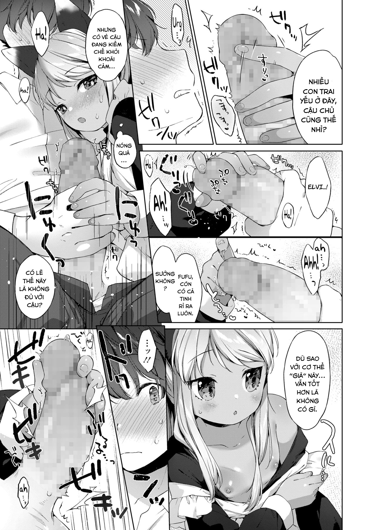 Đọc truyện hentai Kahogo Maid no Kokoro Ko Shirazu - Oneshot