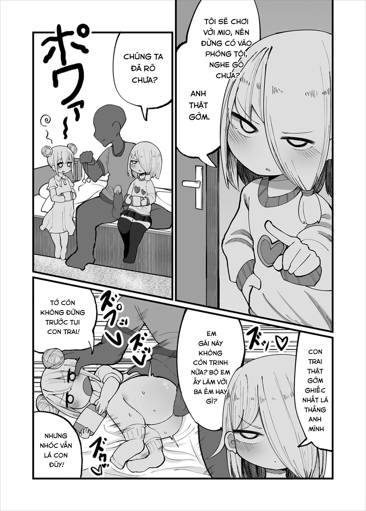 Đọc truyện hentai Thằng anh khốn nạn dám ...thôi miên... tôi - Oneshot