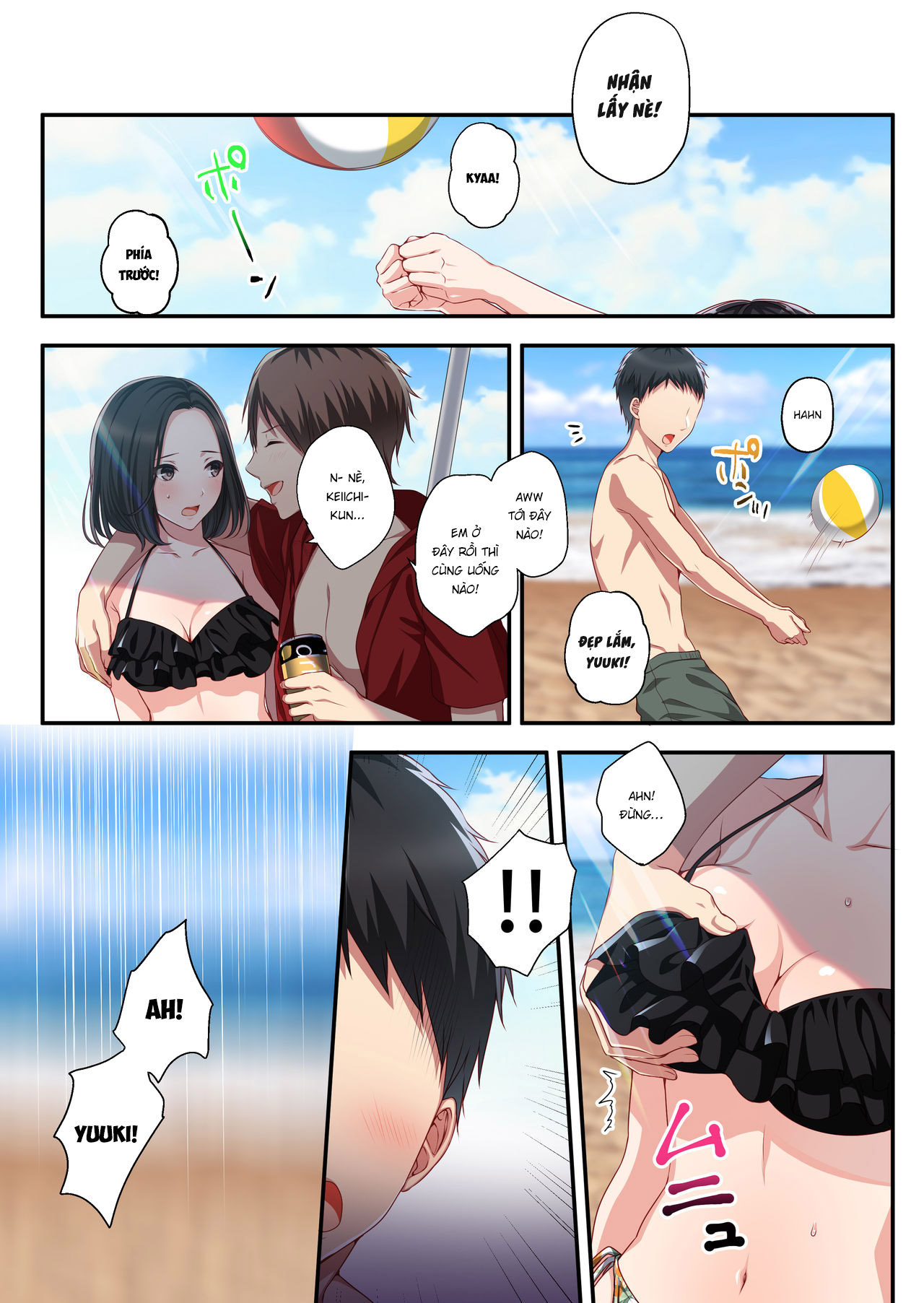 Đọc truyện hentai Dakara Ore wa Kanojo o Netori Tsuzuketa - Oneshot-part 1