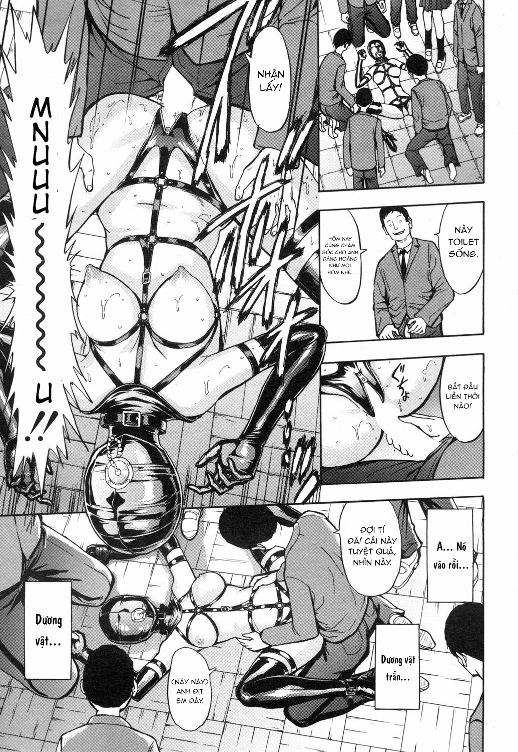 Đọc truyện hentai Chủ tịch hội học sinh trường tôi là toilet thịt! - Oneshot